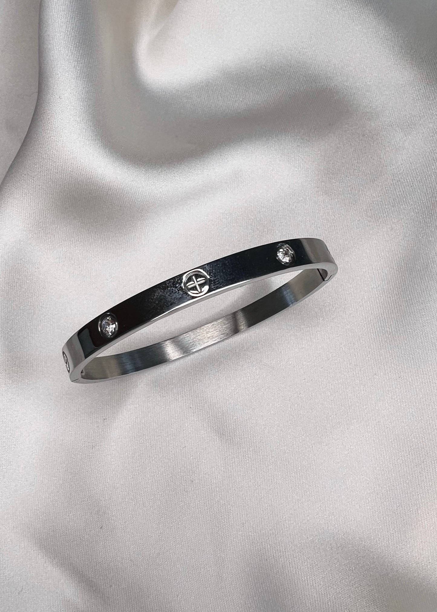 Timeless bangle zilver