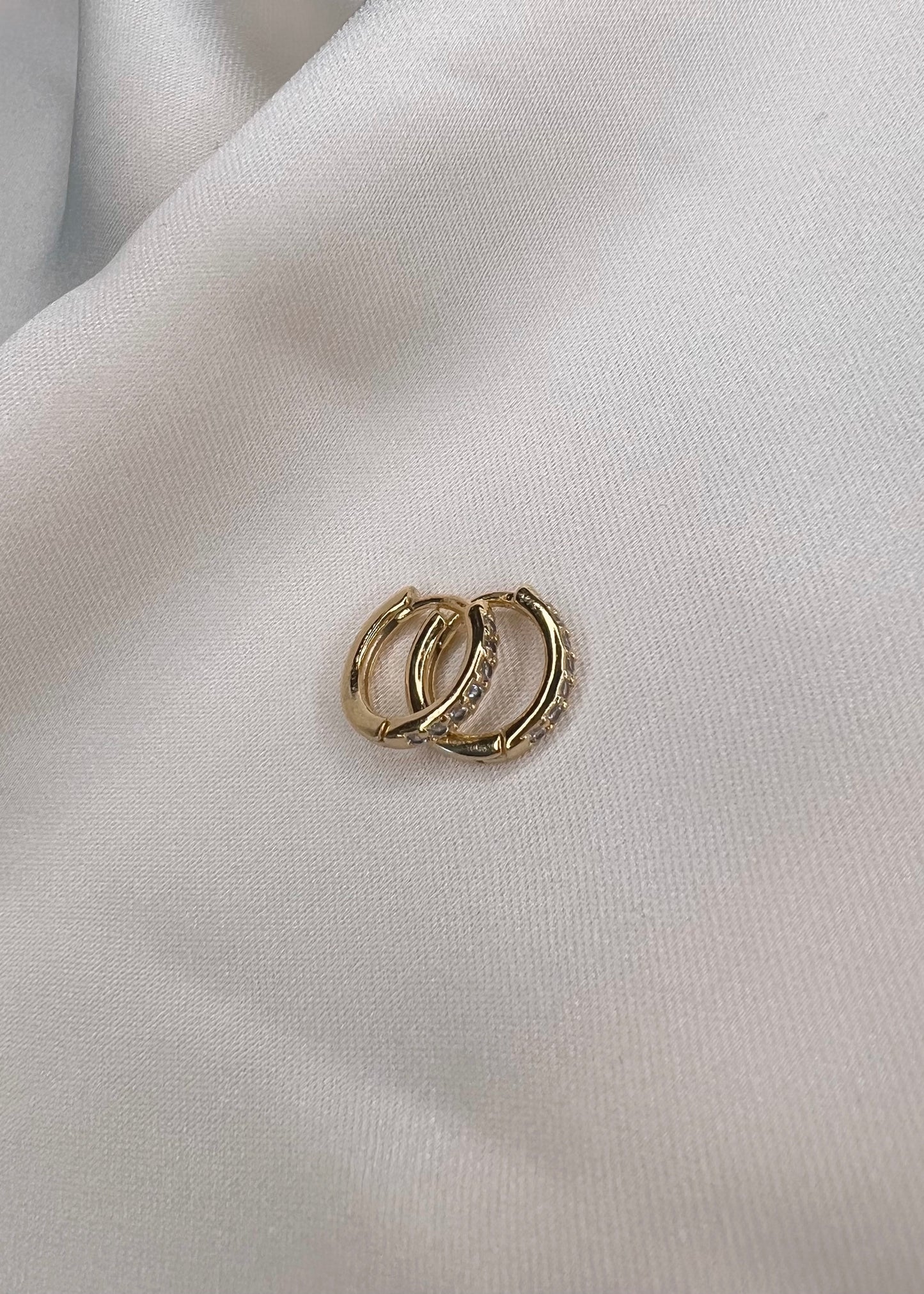 Mini hoops gold